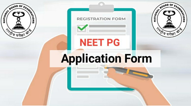 NEET PG Application form